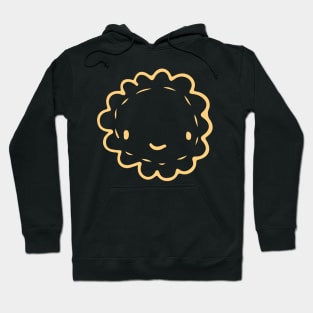 Round cookie face Hoodie